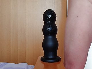 The Globe Trotting Monster Butt Plug 9.5 Inch Up My Arse free video