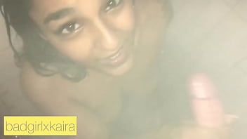 Real Indian Amateur Prostitute Sucks Dick In Shower free video